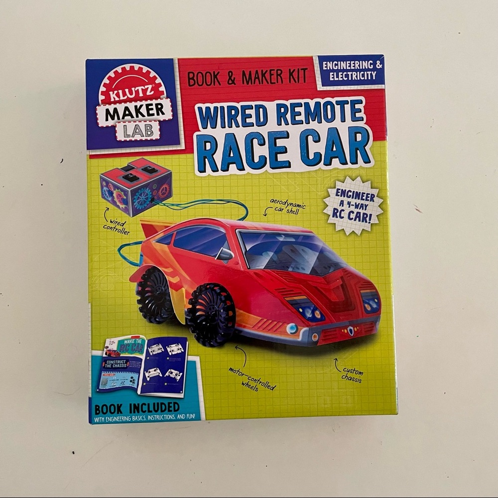 Klutz Wired Remote Race Car